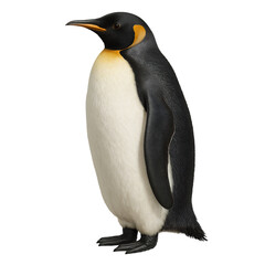 Fototapeta premium Penguin, isolated on transperant background 