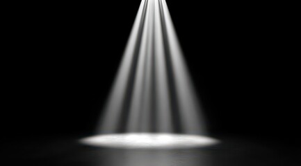 Spotlight illuminates dark stage (9)