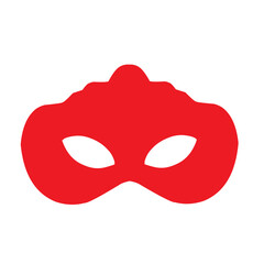 Vector red eye mask