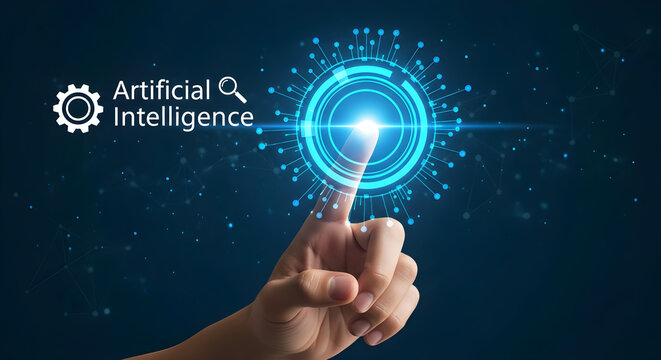 Artificial Intelligence Technology Future Innovation Solution Concept