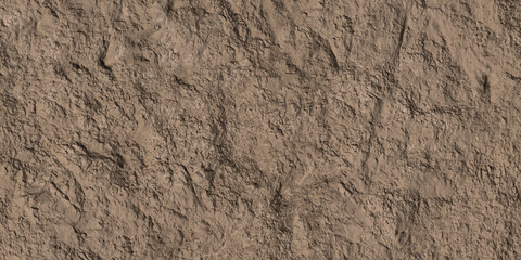 dry yellow clay rock wall texture