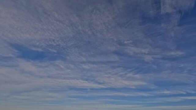 cute timelapse of the sky of light clouds - natural background