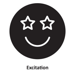 Excitation Vector Icon which can easily modify or edit