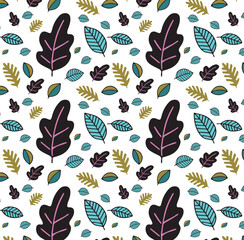 Seamless Leaf Pattern