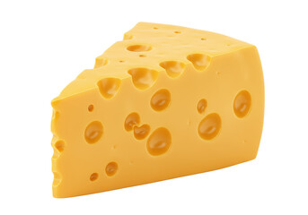 Isolated Triangle Wedge of Swiss Cheese with Holes