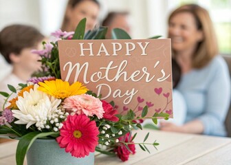 Happy mothers day wishing card