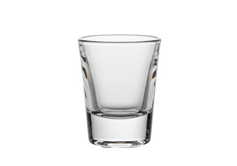 Isolated Empty Shot Glass