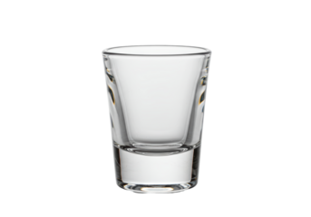 Isolated Empty Shot Glass