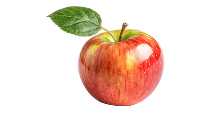Garden fresh fruit apple isolated on white background