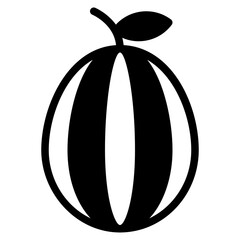 Pepino Fruit Vector Illustration