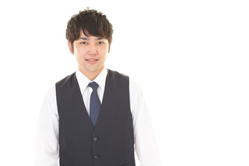 若い男性のポートレート