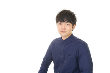 若い男性のポートレート
