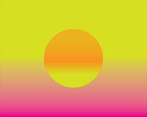 abstract colorful background on sunset