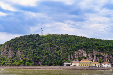 Liberty statue Gellert hill, Budapest, Hungary