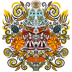 very bright colorful holiday pictures
