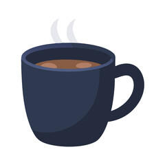 black cup of coffee