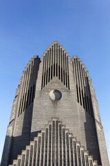 Grundtvig's church in Copenhagen, Denmark