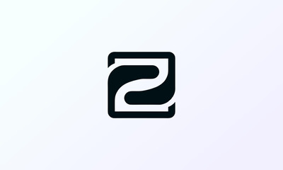 Absctract Geometric Vector Logo Design For AI Company