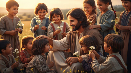Jésus et les enfants