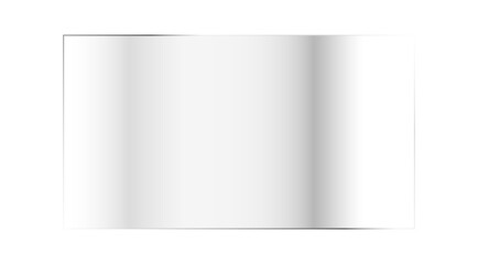Transparent Glass Plate with Reflection. Clear, shiny acrylic sheet with realistic glare. Transparent panel ideal for displaying objects or designs