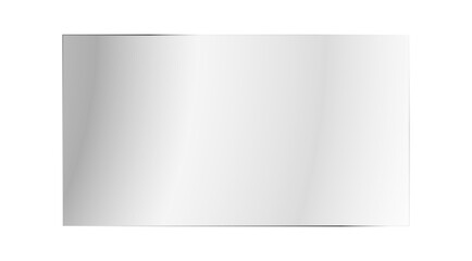 Transparent Glass Rectangle on Checkered Pattern for Product Showcase