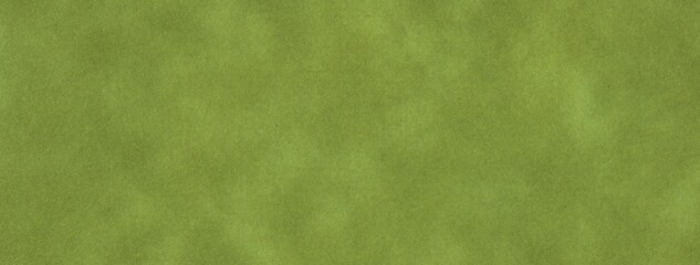 Velvet green paper texture background with vintage fabric effect and soft matte surface. Olive macro backdrop
