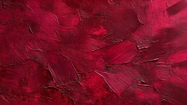 Abstract red textured background with rich hues and depth