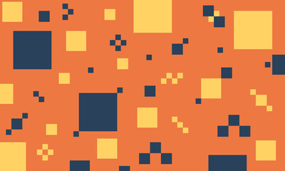 seamless pattern of colorful houses