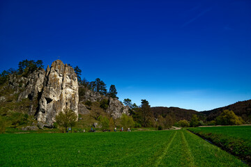 a beautiful day in the ancient town of Dollnstein