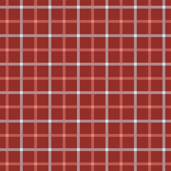 Seamless gingham pattern pink grey on red.