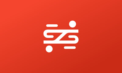 Absctract Geometric Vector Logo Design For AI Company