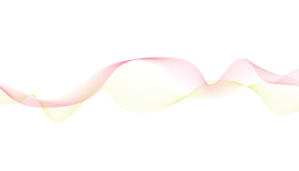 Orange and Pink Abstract Wave Background