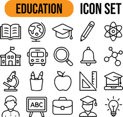 A collection of vector web design icons for business and travel, featuring black silhouettes of a hotel, car, camera, and coffee cup