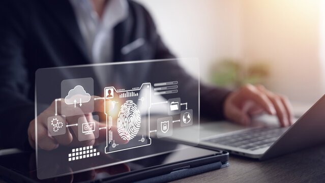 Digital Transformation Management Internet of Things New Technology Big Data cloud computing, smart industry. Ai technology.