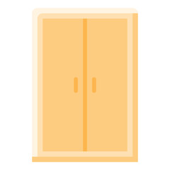 Cabinet furniture flat icon