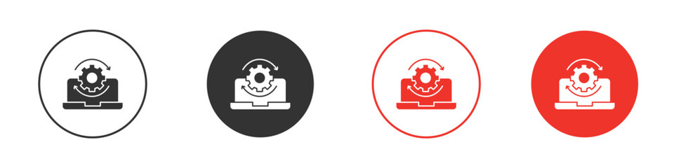 System icon design, logo, app, UI. Vector illustration, EPS