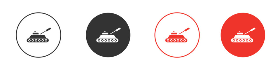 Tank icon design, logo, app, UI. Vector illustration, EPS