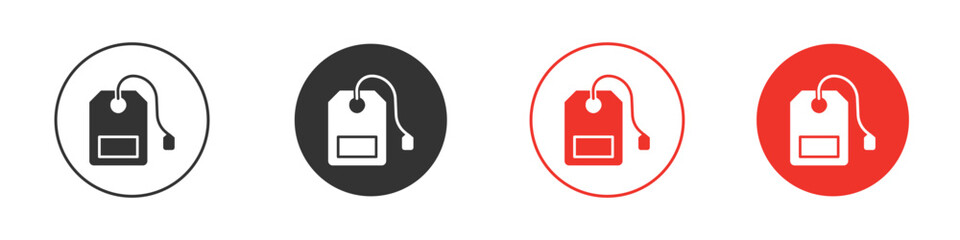 Tea bag icon design, logo, app, UI. Vector illustration, EPS