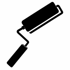paint roller vector illustration
