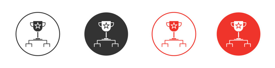 Tournament icon design, logo, app, UI. Vector illustration, EPS