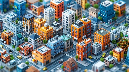 Obraz premium panorama of the city