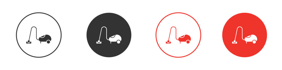 Vacuum cleaner icon design, logo, app, UI. Vector illustration, EPS