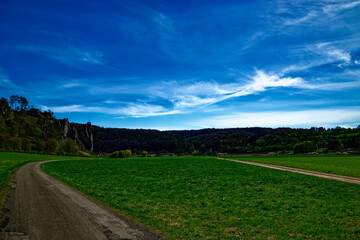 a beautiful day in the ancient town of Dollnstein