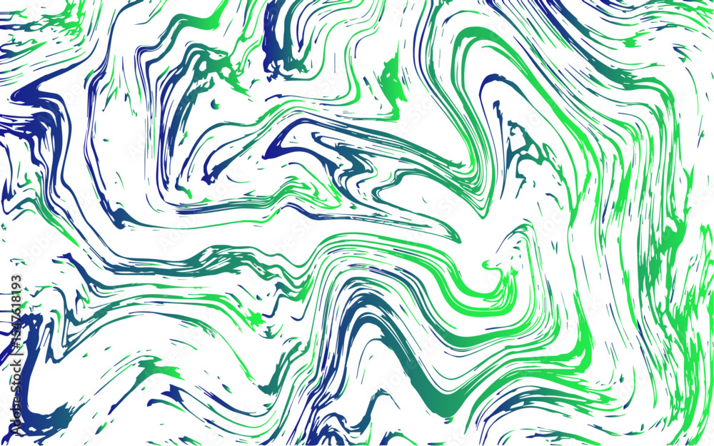 Poster abstract marbled background with fluid swirls of bright cyan, electric blue, and white. showcases sm
