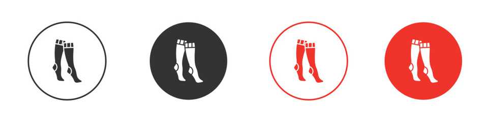 Women socks icon design, logo, app, UI. Vector illustration, EPS