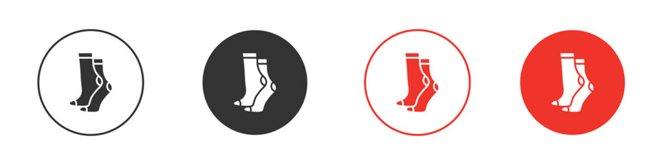 Women socks icon design, logo, app, UI. Vector illustration, EPS