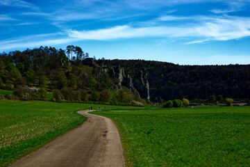 a beautiful day in the ancient town of Dollnstein
