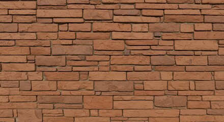 Rustic Red Brick Wall Texture: A Seamless Background Image