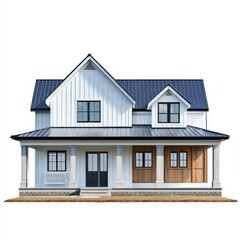 Modern Barnhouse Style Home with Unique Architectural Features