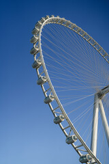 ferris wheel on a sunny day